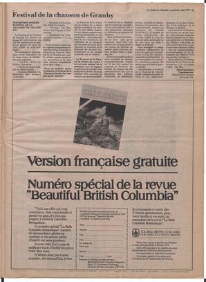 Le Soleil de Colombie, May 4, 1979, page 23