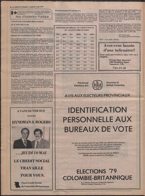 Le Soleil de Colombie, May 4, 1979, page 6