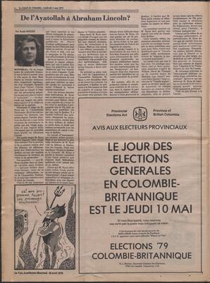 Le Soleil de Colombie, May 4, 1979, page 4