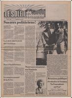 Le Soleil de Colombie, April 27, 1979