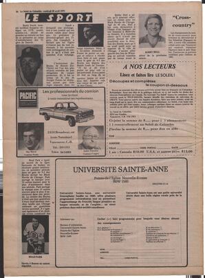 Le Soleil de Colombie, April 20, 1979, page 24