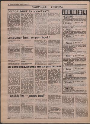 Le Soleil de Colombie, April 20, 1979, page 22