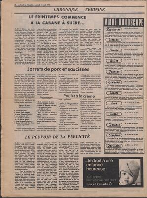 Le Soleil de Colombie, April 13, 1979, page 18