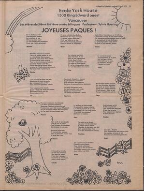 Le Soleil de Colombie, April 13, 1979, page 15