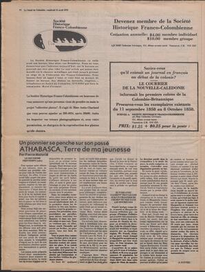 Le Soleil de Colombie, April 13, 1979, page 14