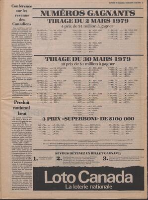 Le Soleil de Colombie, April 6, 1979, page 5
