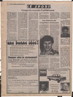 Le Soleil de Colombie, March 30, 1979, page 24