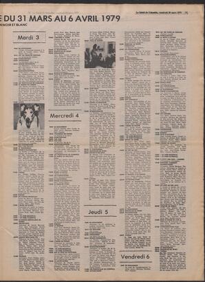 Le Soleil de Colombie, March 30, 1979, page 13