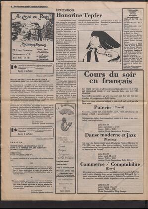 Le Soleil de Colombie, March 30, 1979, page 6