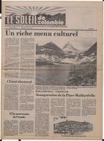 Le Soleil de Colombie, March 23, 1979