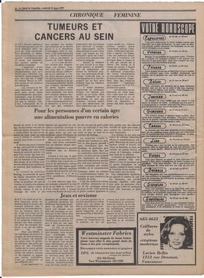 Le Soleil de Colombie, March 16, 1979, page 22