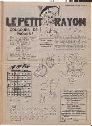 Le Soleil de Colombie, March 16, 1979, page 21