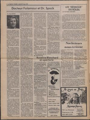 Le Soleil de Colombie, March 16, 1979, page 4