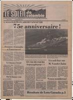 Le Soleil de Colombie, March 9, 1979
