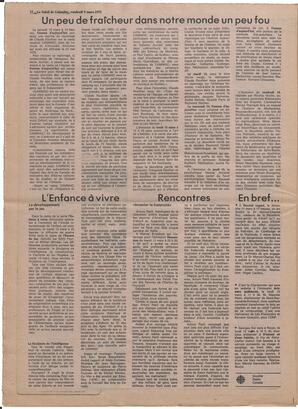 Le Soleil de Colombie, March 9, 1979, page 14