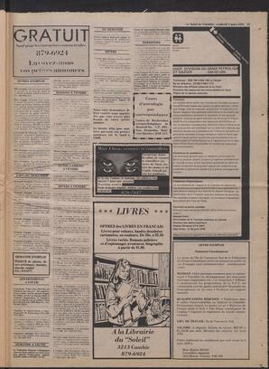 Le Soleil de Colombie, March 2, 1979, page 27