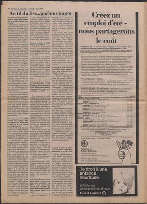 Le Soleil de Colombie, March 2, 1979, page 10