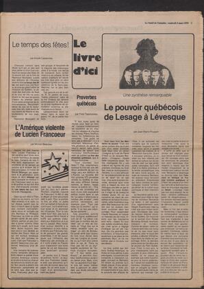 Le Soleil de Colombie, March 2, 1979, page 7