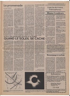 Le Soleil de Colombie, February 23, 1979, page 17