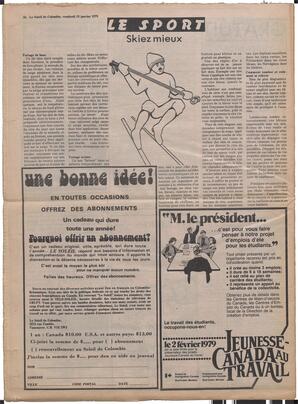 Le Soleil de Colombie, January 19, 1979, page 24