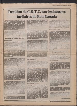 Le Soleil de Colombie, January 19, 1979, page 9