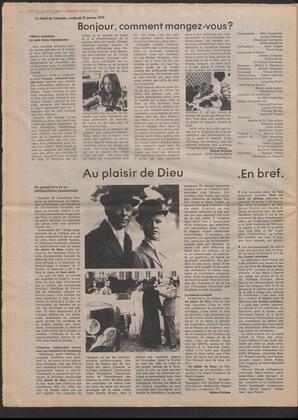 Le Soleil de Colombie, January 12, 1979, page 16