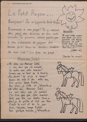 Le Soleil de Colombie, January 5, 1979, page 18