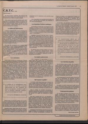 Le Soleil de Colombie, January 5, 1979, page 15