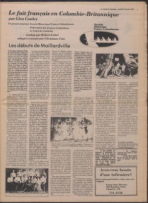 Le Soleil de Colombie, January 5, 1979, page 7