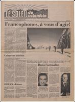 Le Soleil de Colombie, December 15, 1978