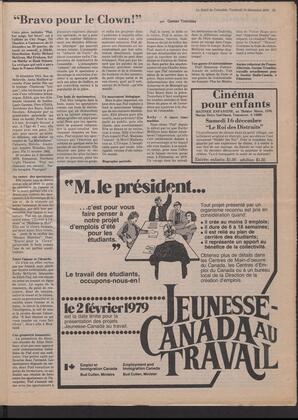Le Soleil de Colombie, December 15, 1978, page 15