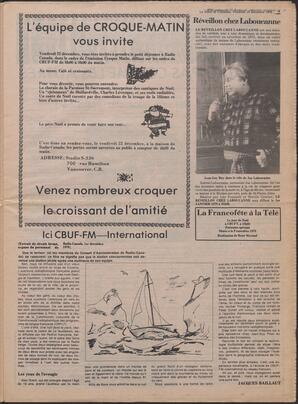 Le Soleil de Colombie, December 15, 1978, page 9