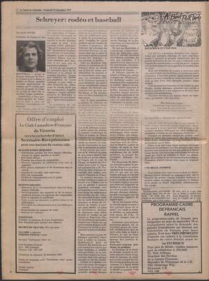 Le Soleil de Colombie, December 15, 1978, page 4
