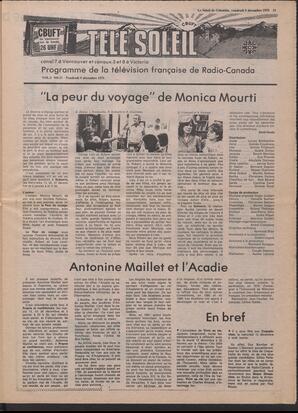 Le Soleil de Colombie, December 8, 1978, page 11