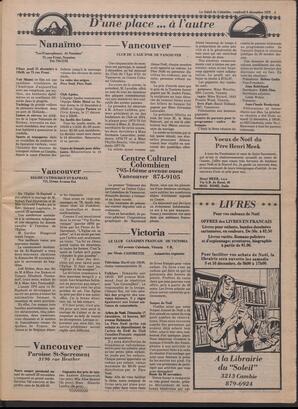 Le Soleil de Colombie, December 8, 1978, page 3