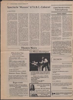 Le Soleil de Colombie, December 1, 1978, page 16