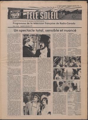 Le Soleil de Colombie, December 1, 1978, page 9