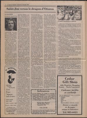 Le Soleil de Colombie, December 1, 1978, page 4