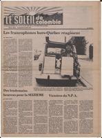 Le Soleil de Colombie, November 24, 1978