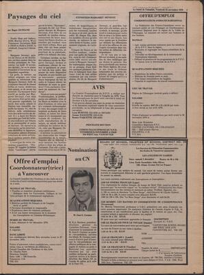 Le Soleil de Colombie, November 24, 1978, page 7