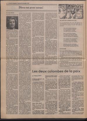 Le Soleil de Colombie, November 24, 1978, page 4