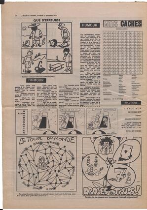 Le Soleil de Colombie, November 17, 1978, page 22