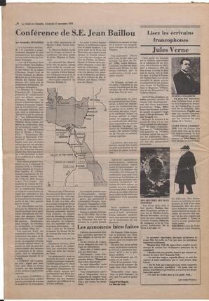 Le Soleil de Colombie, November 17, 1978, page 20