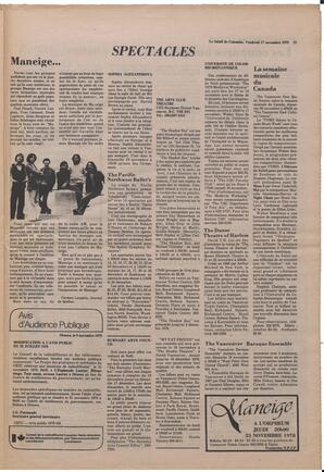 Le Soleil de Colombie, November 17, 1978, page 15