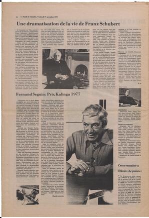Le Soleil de Colombie, November 17, 1978, page 14