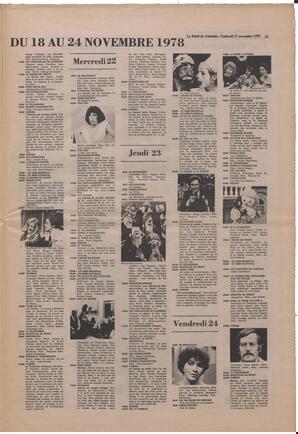 Le Soleil de Colombie, November 17, 1978, page 13