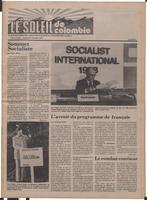 Le Soleil de Colombie, November 10, 1978