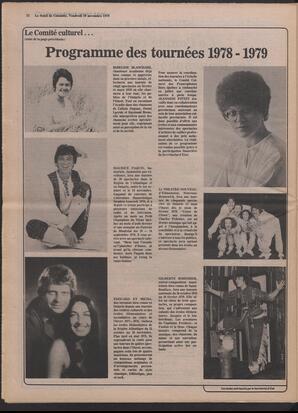 Le Soleil de Colombie, November 10, 1978, page 16