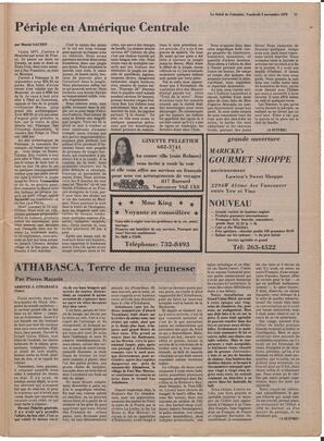 Le Soleil de Colombie, November 3, 1978, page 15