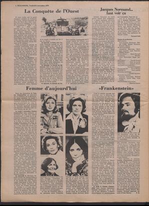 Le Soleil de Colombie, November 3, 1978, page 12